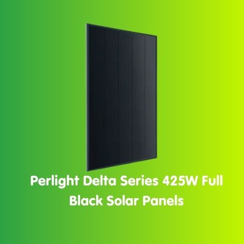 Perlight Delta Series 425W Full Black Solar Panels