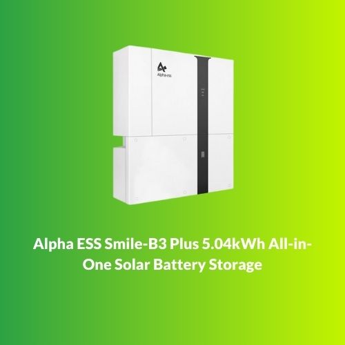 Alpha ESS Smile-B3-Plus 5.04kWh All-in-One Solar Battery Storage