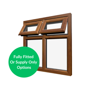 Irish Oak Casement Window