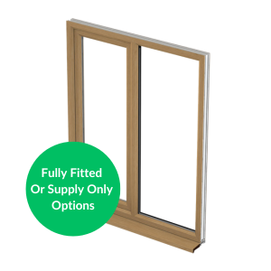 Irish Oak Tilt and Turn Window